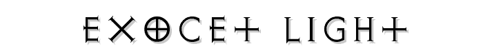 Exocet Light font